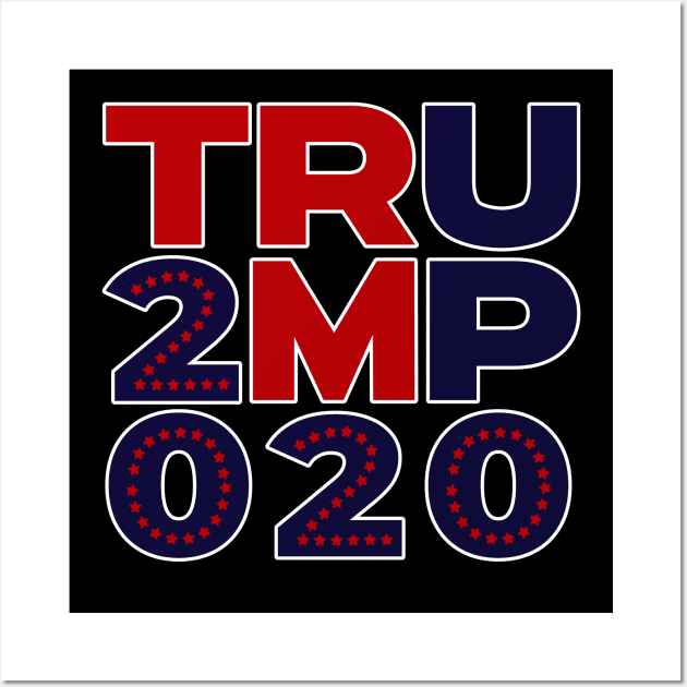 trump 2020 Wall Art by Coron na na 